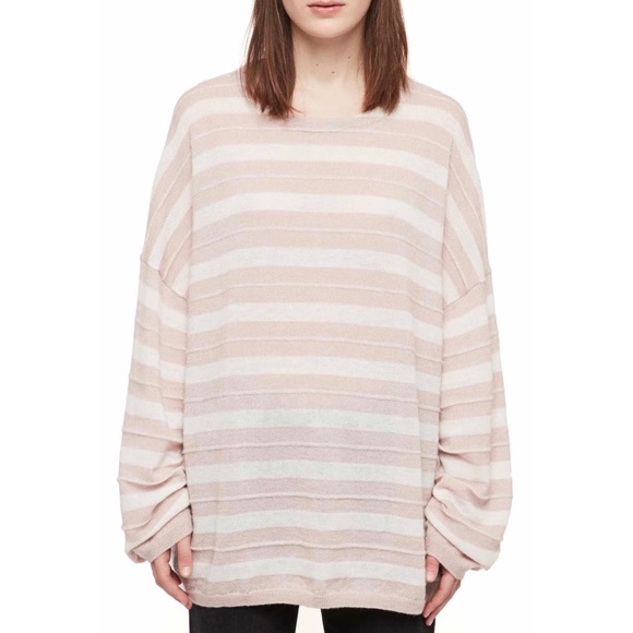 ALL SAINTS | Cassia Stripe Boatneck Sweater - Picture 8 of 10